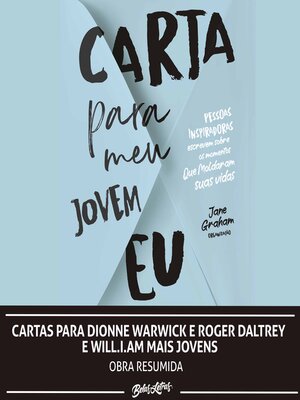 cover image of Cartas para Dionne Warwick e Roger Daltrey e will.i.am mais jovens